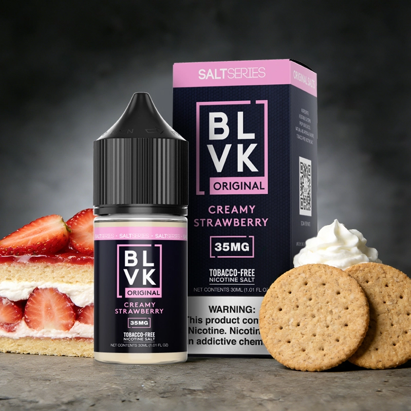 BLVK Salt – Creamy Strawberry