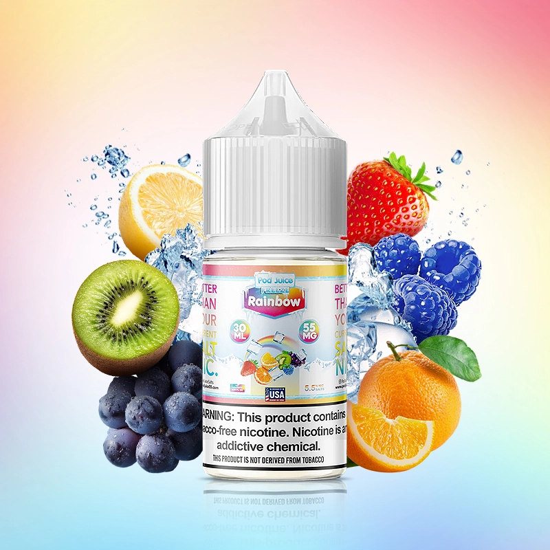 Pod Juice TFN Salt Nic – Rainbow Freeze 30ml