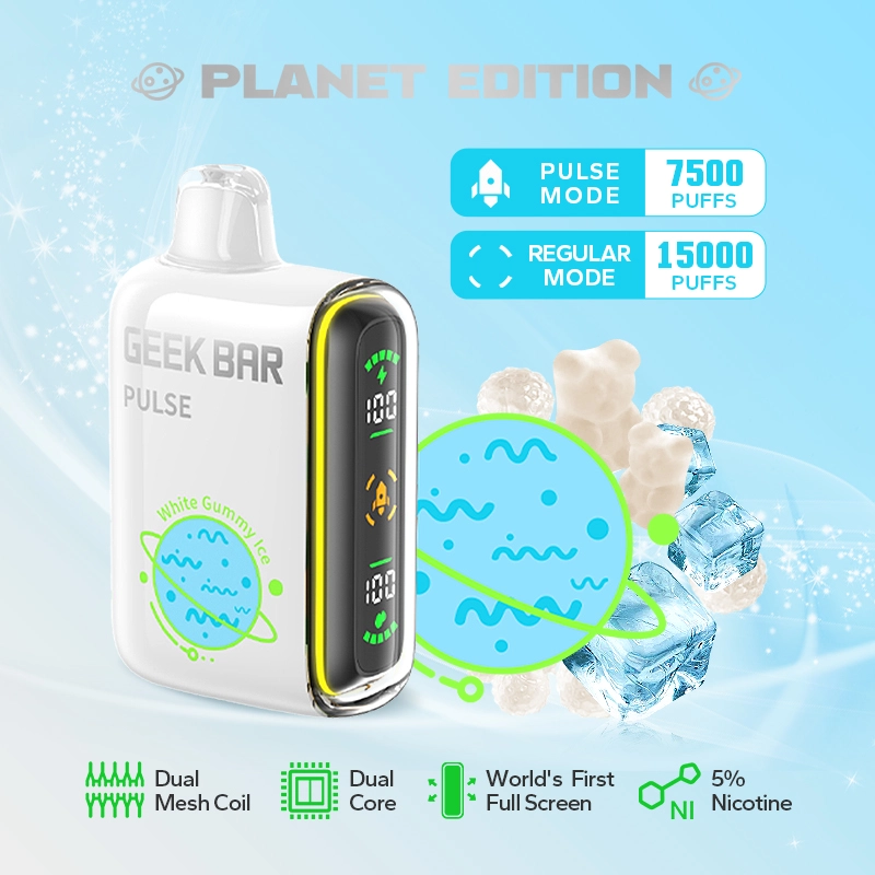 GEEK BAR PULSE – White Gummy Ice