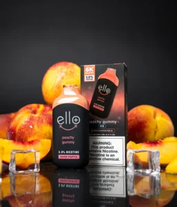 BLVK ELLO Plus – Peach Gummy