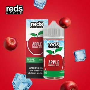 Reds Apple Free Base Nicotine | 7Daze Apple Original Iced