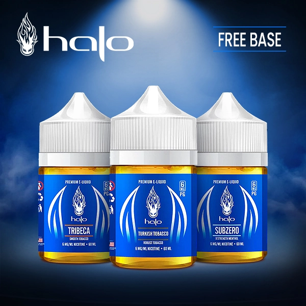 Halo Free-Base E-Liquids Thumbnail