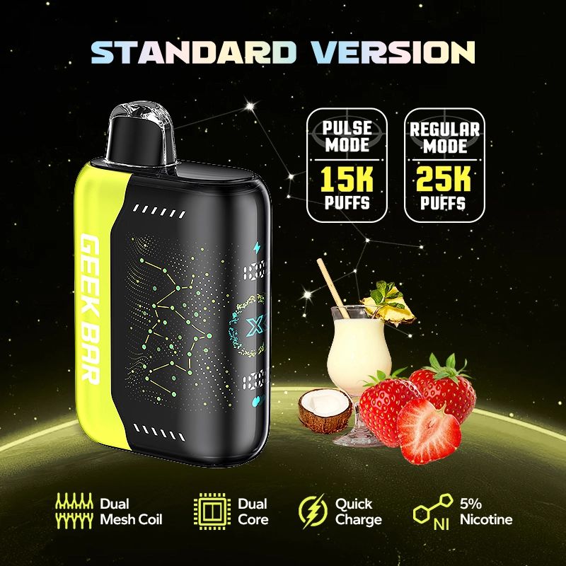 Geek Bar Pulse X – Strawberry Colada