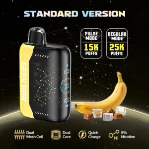 Geek Bar Pulse X – Banana Taffy Freeze