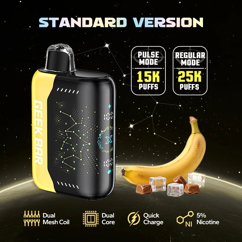 Geek Bar Pulse X – Banana Taffy Freeze